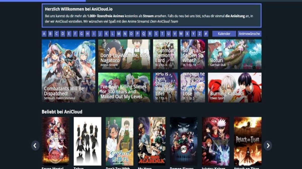 AniCloud - Watch Anime Online